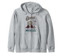Humour de café drôle Amant de café matinal Accro à la caféine Sweat à Capuche