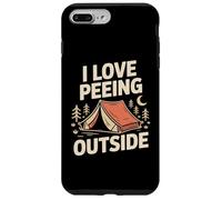 Humour de camping I Love Peeing Outside Coque pour iPhone 7 Plus/8 Plus