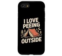 Humour de camping I Love Peeing Outside Coque pour iPhone SE (2020) / 7 / 8