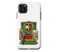 Humour de Classe I Came I Taught I Survived Teacher Coque pour iPhone 11 Pro Max