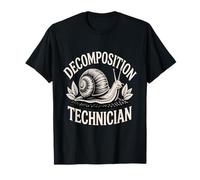 Humour de Compost d'escargot de Technicien de décomposition T-Shirt