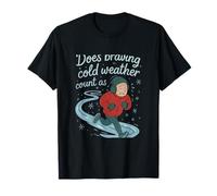 Humour de course par temps froid - Est-ce que cela compte comme entraînement T-Shirt