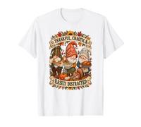 Humour de GNOME d'automne Vintage TDAH pour Une Saison T-Shirt Graphique avec Valeur