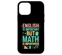 Humour de Grammaire mathématique drôle pour Les Enseignants et Les étudiants Nerd Coque pour iPhone 12 Mini