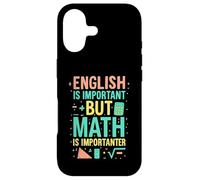 Humour de Grammaire mathématique drôle pour Les Enseignants et Les étudiants Nerd Coque pour iPhone 17