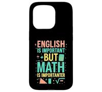 Humour de Grammaire mathématique drôle pour Les Enseignants et Les étudiants Nerd Coque pour iPhone 15 Pro
