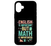 Humour de Grammaire mathématique drôle pour Les Enseignants et Les étudiants Nerd Coque pour iPhone 16 Plus
