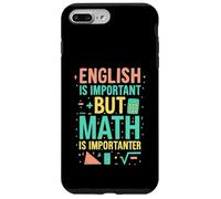 Humour de Grammaire mathématique drôle pour Les Enseignants et Les étudiants Nerd Coque pour iPhone 7 Plus/8 Plus