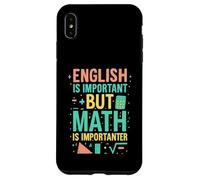 Humour de Grammaire mathématique drôle pour Les Enseignants et Les étudiants Nerd Coque pour iPhone XS Max
