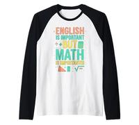 Humour de Grammaire mathématique drôle pour Les Enseignants et Les étudiants Nerd Manche Raglan