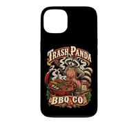 Humour de Gril avec Un Raton Laveur Amusant Coque pour iPhone 13
