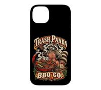 Humour de Gril avec Un Raton Laveur Amusant Coque pour iPhone 14 Plus