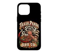 Humour de Gril avec Un Raton Laveur Amusant Coque pour iPhone 16 Pro Max