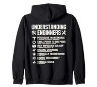 Humour de Jargon Technique Amusant pour Comprendre Les ingénieurs Sweat à Capuche