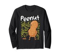 Humour de Jeu de Mots au Beurre d'arachide pour Les Amateurs de Beurre d'arachide Manche Longue