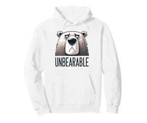 Humour de Jeu de Mots insupportable Sad Bear Sweat à Capuche