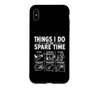 Humour de Joueur de Guitare Things I Do in My Spare Time Coque pour iPhone XS Max