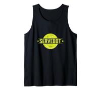 Humour de Joueur de Tennis ServeBot Débardeur