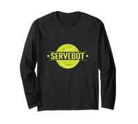 Humour de Joueur de Tennis ServeBot Manche Longue