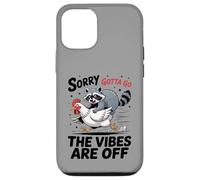 Humour de la Ferme avec Raton Laveur et Inscription Gotta Go Coque pour iPhone 12/12 Pro