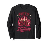 Humour de la ménopause Hot Flash Survival Midlife Power Squad Manche Longue
