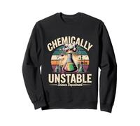Humour de Laboratoire du département Scientifique chimiquement instable Sweatshirt