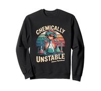 Humour de Laboratoire du département Scientifique chimiquement instable Sweatshirt