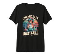 Humour de Laboratoire du département Scientifique chimiquement instable T-Shirt Haut de Gamme