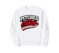 Humour de Lancement de Baseball | Pitcher Life Pitcher Dad Coach Sweatshirt