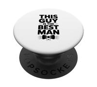 Humour de Mariage Amusant This Guy is The Best Man PopSockets PopGrip Adhésif