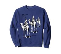Humour de Noël Trois Rois Mages comme si Sweatshirt