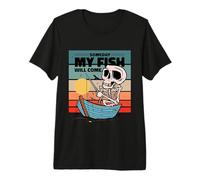 Humour de pêche drôle, blagues de pêcheur, Mon Poisson T-Shirt Haut de Gamme