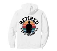 Humour de père à la Retraite : See Wife for Schedule Fun Badge Design Sweat à Capuche