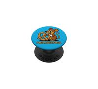 Humour de Philadelphie - Souris Mangeant des bretzels PopSockets PopGrip Adhésif