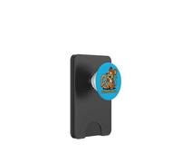 Humour de Philadelphie - Souris Mangeant des bretzels PopSockets PopWallet pour MagSafe