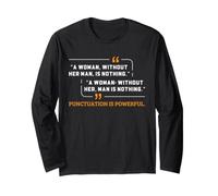 Humour de ponctuation pour Les Femmes écrivaines et enseignantes de Grammaire Manche Longue