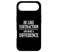 Humour de Professeur de mathématiques Be Like Subtraction and Make A Difference Coque pour iPhone Air
