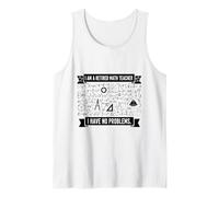 Humour de Professeur de mathématiques retraité Débardeur