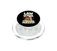 Humour de Remise de diplôme de la faculté de Droit du Futur Avocat PopSockets PopGrip pour MagSafe