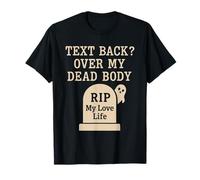 Humour de rupture fantôme Rencontres Échec AF unique Anti-Saint-Valentin T-Shirt