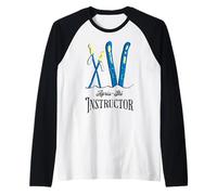 Humour de Ski après instructeur drôle Manche Raglan