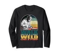 Humour de soudage Marcher avec Une Soudure Molle comme Un Manche Longue