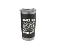 Humour de survie pour les nouveaux parents Gobelet isotherme en acier inoxydable double paroi