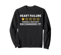 Humour de survivant d'insuffisance Cardiaque Sensibilisation à la récupération Cardiaque Sweatshirt
