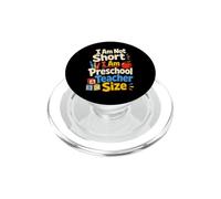 Humour de Taille de l'enseignant de la Petite enfance PopSockets PopGrip pour MagSafe