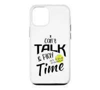 Humour de Tennis Amusant « I Can't Talk and Play at The Same Time » Coque pour iPhone 12/12 Pro