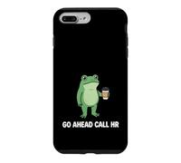 Humour de Travail Amusant pour Le Personnel de Bureau, Allez Ahead Call HR Coque pour iPhone 7 Plus/8 Plus