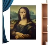 Humour Décoration Murale pour Salle de Bains - Peintures Décoratives Pour Toilettes, Impression Humour Pour Toilettes | Pour Propriétaires Locataires Étudiants Universitaires Bureau Hôtel Maison Salle