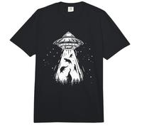 Humour d'enlèvement d'extraterrestres de Dinosaure OVNI pour Les Geeks préhistoriques Comfort Colors Adult Heavyweight T-Shirt