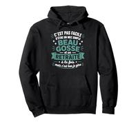 Humour départ à la Retraite Jeune Beau Gosse retraité Sweat à Capuche